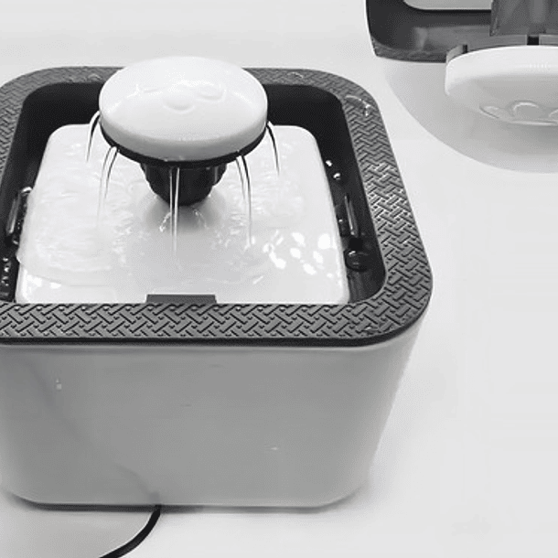 Fuente Electrica Bebedero De Agua Para Mascotas Blanco 8