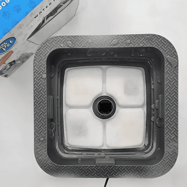 Fuente Electrica Bebedero De Agua Para Mascotas Blanco 9