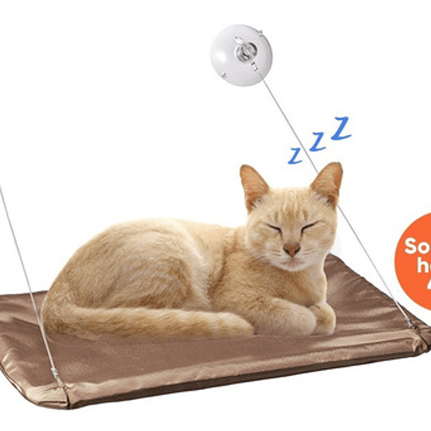 Hamaca Para Gatos Cama De Gato Cama Colgante Ventana Color Beige 1