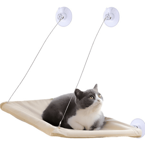 Hamaca Para Gatos Cama De Gato Cama Colgante Ventana Color Beige 9