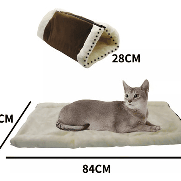 Camas Para Gatos O Perros Iglu Color Beige 28 Cm 2