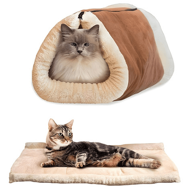 Camas Para Gatos O Perros Iglu Color Beige 28 Cm 5