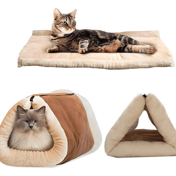 Camas Para Gatos O Perros Iglu Color Beige 28 Cm 6
