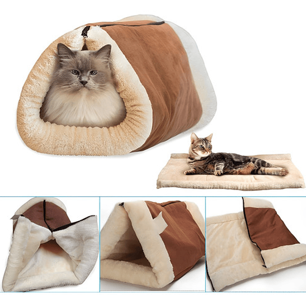 Camas Para Gatos O Perros Iglu Color Beige 28 Cm 8