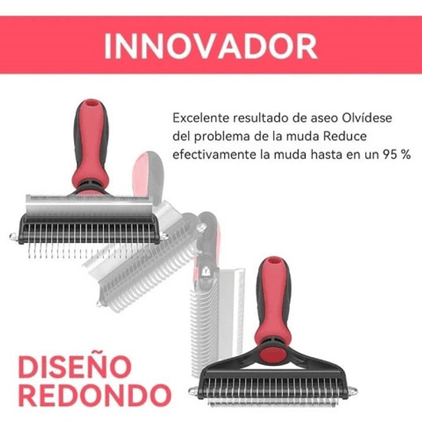 Cepillo Para Mascotas Limpiador 2 En 1 Aseador Color Disponibilidad 2