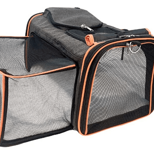 Bolso Transportadora De Mascotas Gadnic Jau03 Tamaño Pequeño Base Acolchonada Extensible 1