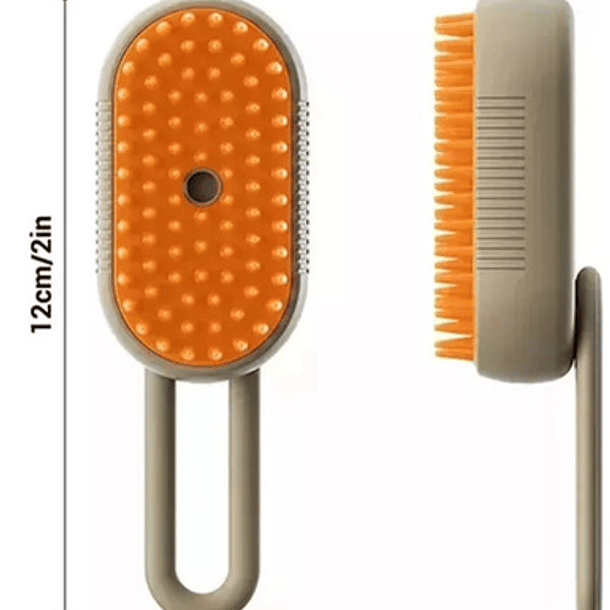 Cepillo De Vapor Autolimpiante 3 En 1 Para Perros Y Gatos 4