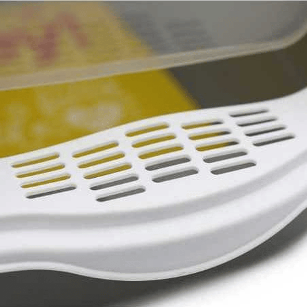 Arenero Para Gatos Cerrado Con Pala Color Gris 7