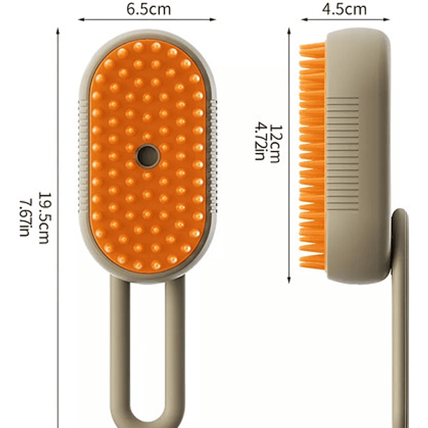Roro Cepillo A Vapor Largo Raza Pequeña 4