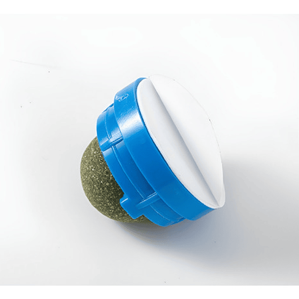 X3 Catnip Hierba Gatera Catnip Gato Bola Adhesiva Juguete Color Azul/bola De Catnip Merienda Para Gatos Hierba Gatera Licking 5