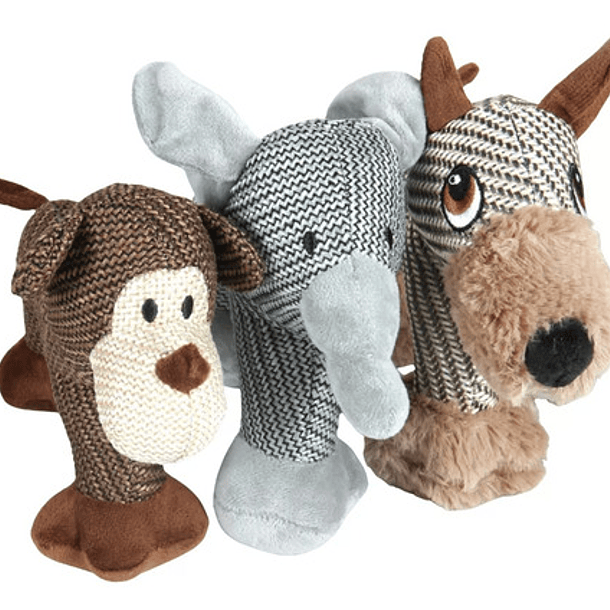 Juguete Peluche Animales Ergonómico Suave Con Sonido Mascota