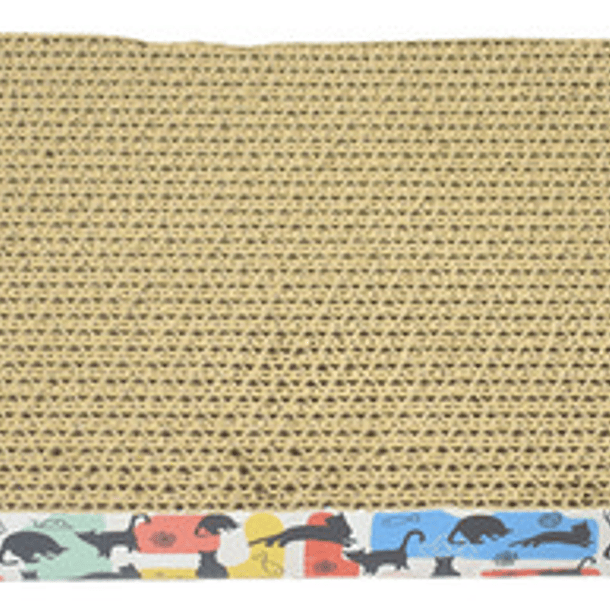 Rascador Fancy Pets Fl8283 Recto 43 Cm Para Gato Con 5grs 1