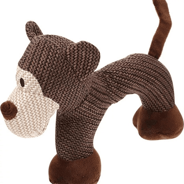Juguete Peluche Cachorro Ergonómico Sonajero Para Mascotas 2