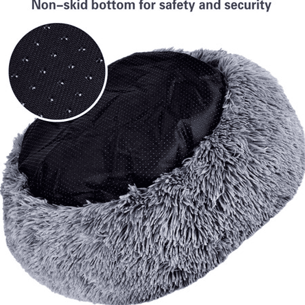 Camita Peluda Para Anti-estres De 110cm Mascotas 2