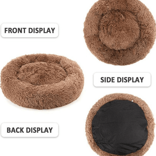 Camita Peluda Para Anti-estres De 110cm Mascotas 6