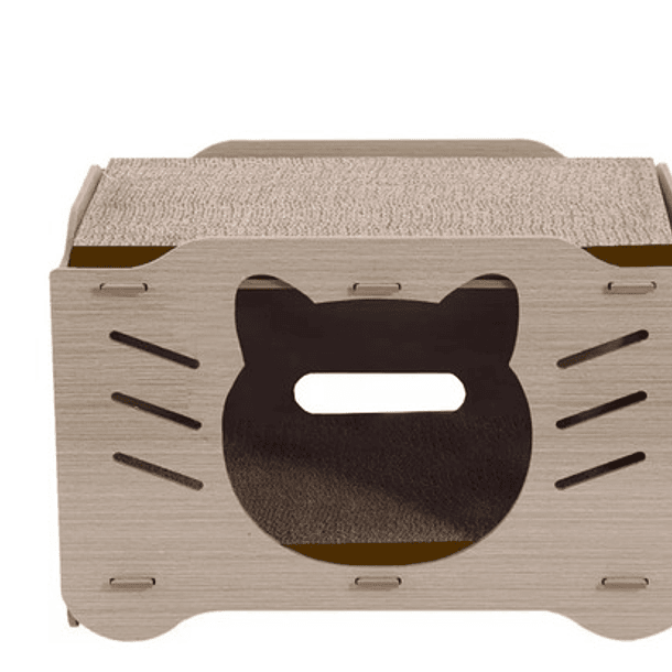 Rascador Estilo Casa Cueva Para Gatos Xl Doble Rascador Xl 1