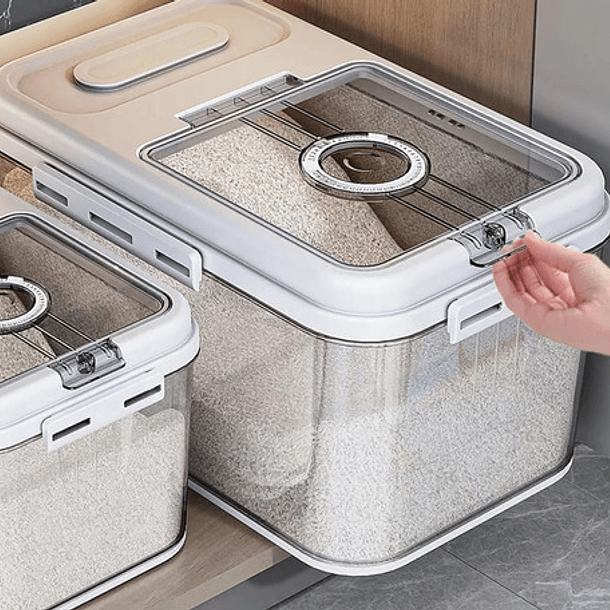 Contenedor De Alimentos Ecológico Tapa Hermética 5kg Mascota 4