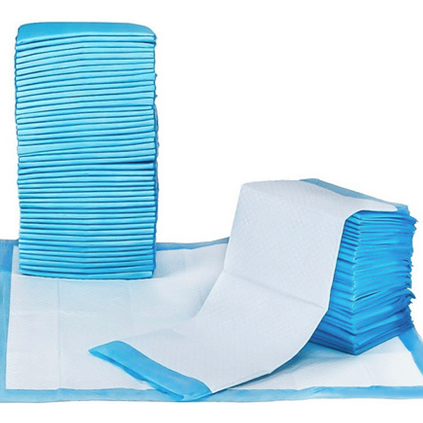 50 Pañales Tipo Sabanillas Mascotas Perros 45x60 Cms Aspor 6