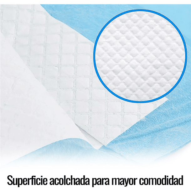 50 Pañales Tipo Sabanillas Mascotas Perros 45x60 Cms Aspor 9