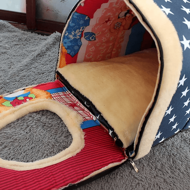 Cama Para Perros 2 En 1 De Pet House, Familiar Y Sofá, Cama 2