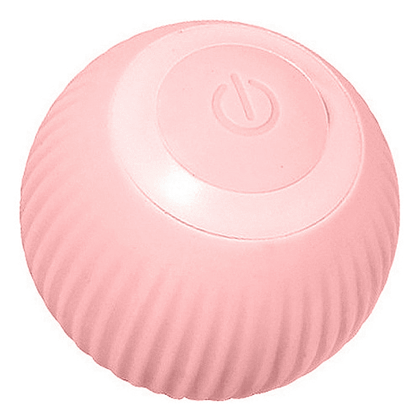 Pelota Inteligente Para Gatos Juguete Automático Rosado 1