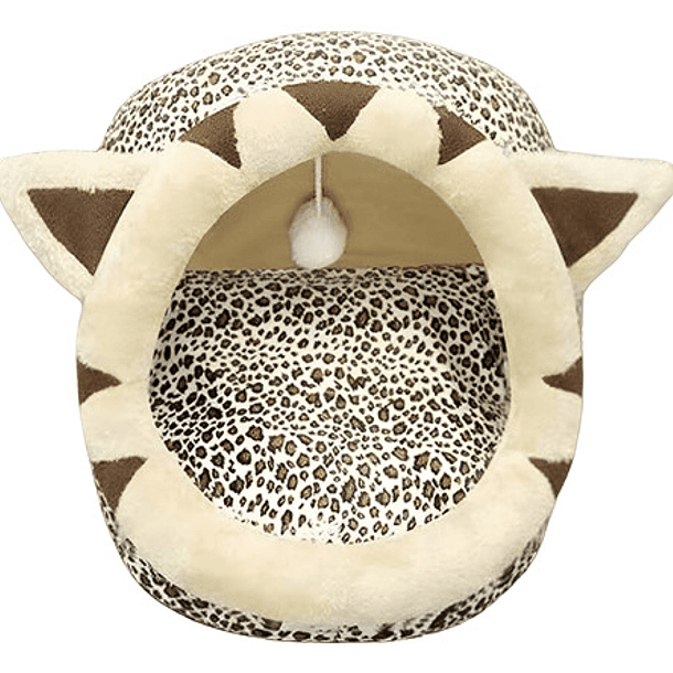 Cama Cucha Iglu Igloo Casa Para Gatos Anti Estres Tamaño Xl 1