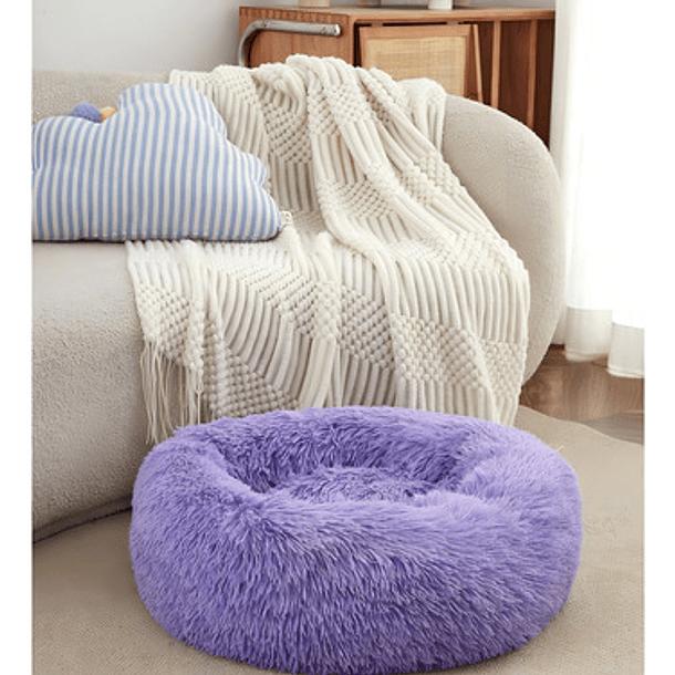 Camas Perros Cama Para Mascotas Cama Antiestres Cama 50 Cm Color Violeta 6