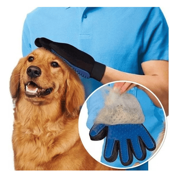 Pack De Cepillo Mascotas Quita Pelos Y Guante Atrapa Pelo 5