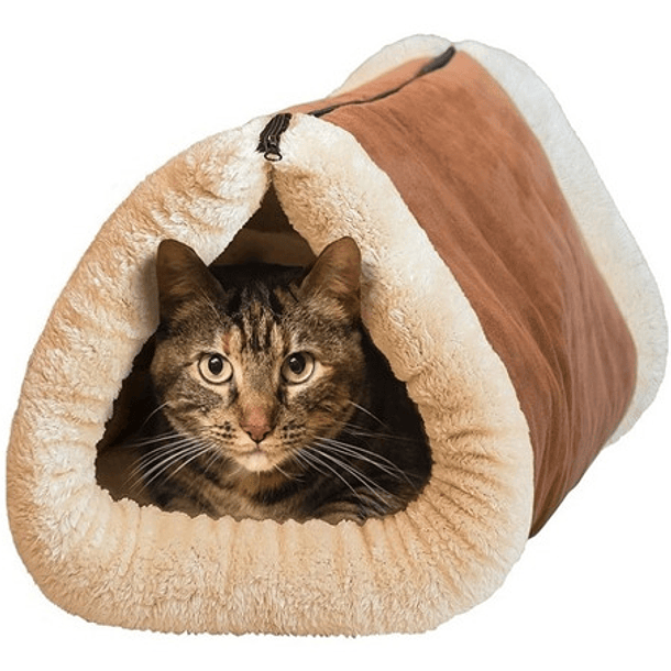 Cama Tapete Cobija Tunel 3 En 1 Perro Gato Forro Alta Calid 1
