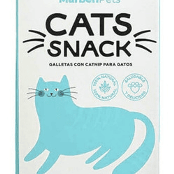 Galletas Cats Snack De Salmón C/hierba Gatera 80g /fauna S 1