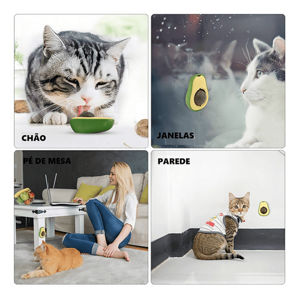 3 Juguetes Para Gatos, Hierba Gatera, Para Lamer Bolas De Aguacate, Varios Colores 8