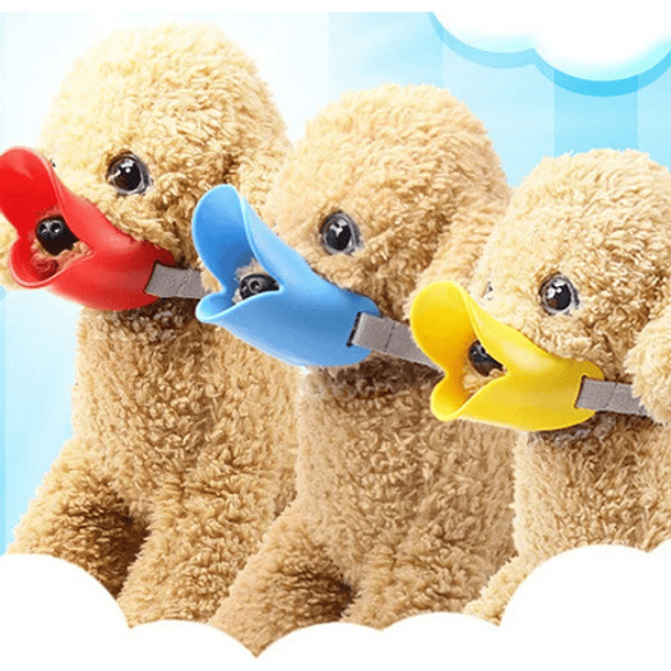 Bozal Para Perros Tipo Pato Mascotas Perro Bozal Perro S Color Azul Tamaño Talla S 3