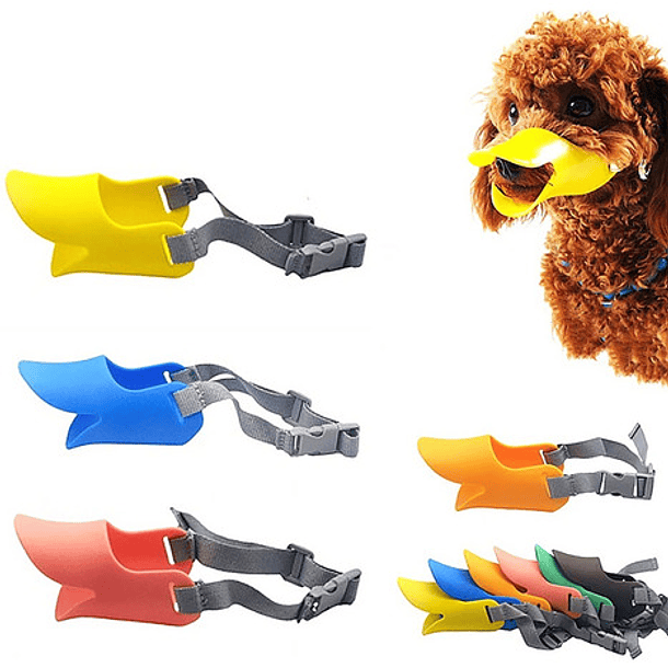 Bozal Para Perros Tipo Pato Mascotas Perro Bozal Perro S Color Azul Tamaño Talla S 4