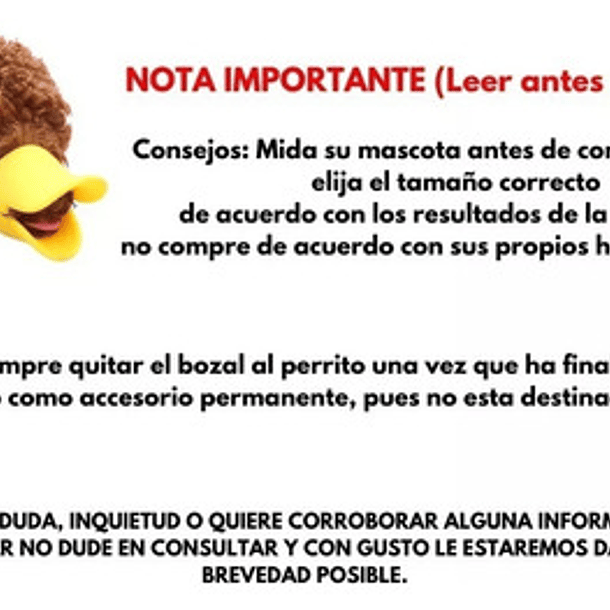 Bozal Para Perros Tipo Pato Mascotas Perro Bozal Perro S Color Azul Tamaño Talla S 9