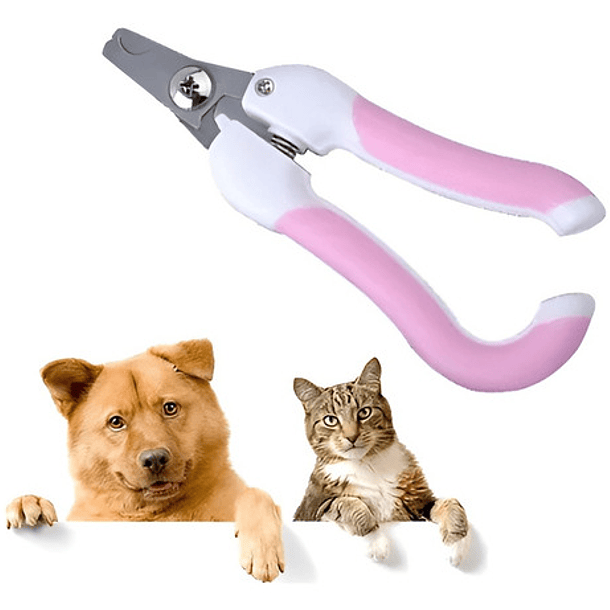 Chong Le Er Cortauñas Mascota Y Lima Para Perro Y Gato Color Rosa 4