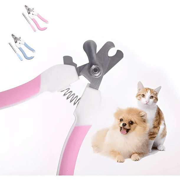 Chong Le Er Cortauñas Mascota Y Lima Para Perro Y Gato Color Rosa 5