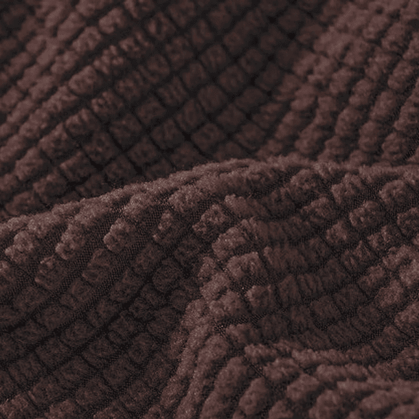 Funda De Poltrona Cuadrille Texturizada Premium Café 2