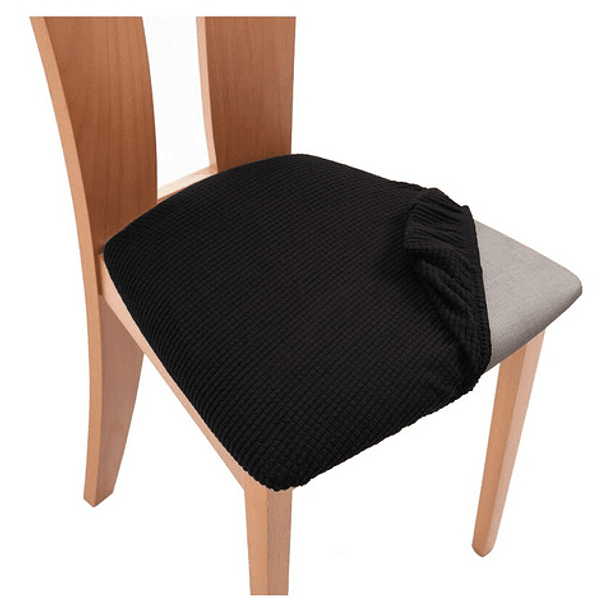 Pack De 6 Fundas Cubre Asiento Para Sillas De Tela Cuadrille 13