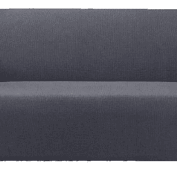 Funda Cubre Sofá Protectora Premium Cuadrille 4 Cuerpos Gris 1