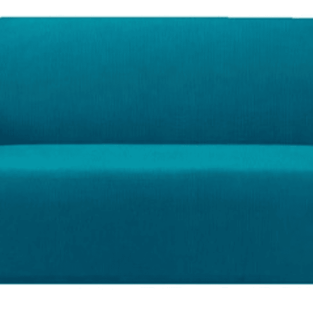 Funda Cubre Sofá Protectora Premium Cuadrille 4 Cuerpos Color Calipso 1