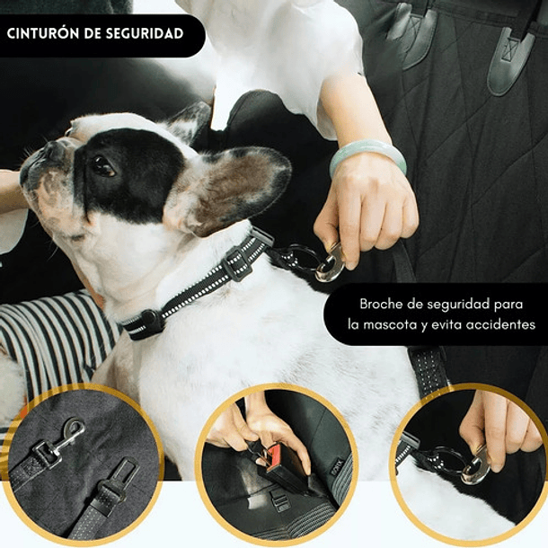Funda Manta Protectora Cubre Asiento Auto Para Perros 4