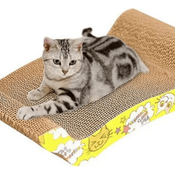 Rascador De Gatos De Papel Corrugado Juguete 1