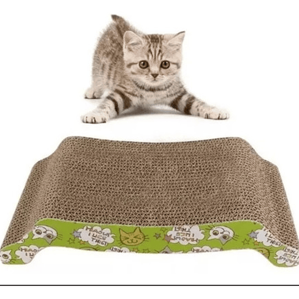 Rascador De Gatos De Papel Corrugado Juguete 2