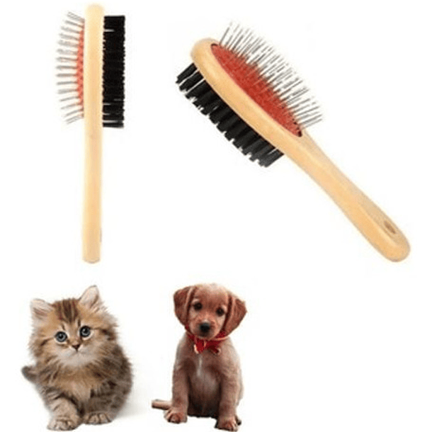 Cepillo Suave De Doble Cara Para Desenredar El Pelo De Mascotas 1