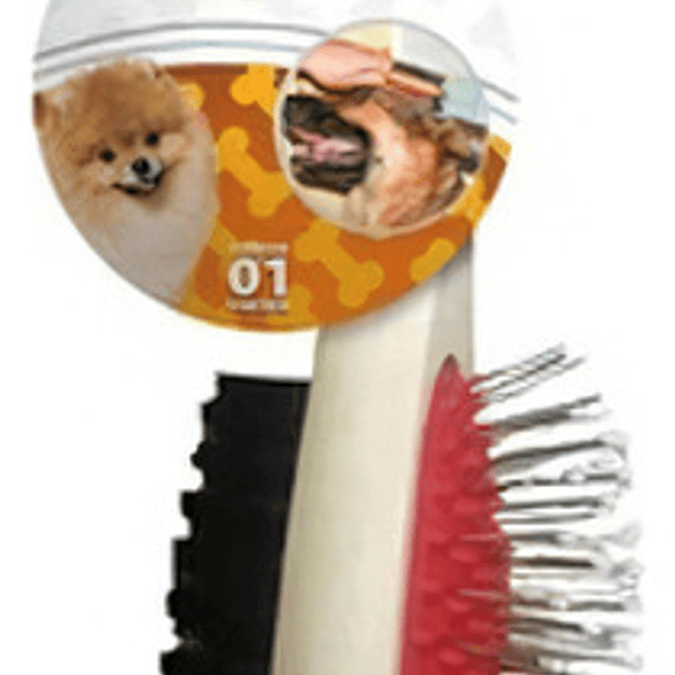 Cepillo Suave De Doble Cara Para Desenredar El Pelo De Mascotas 2