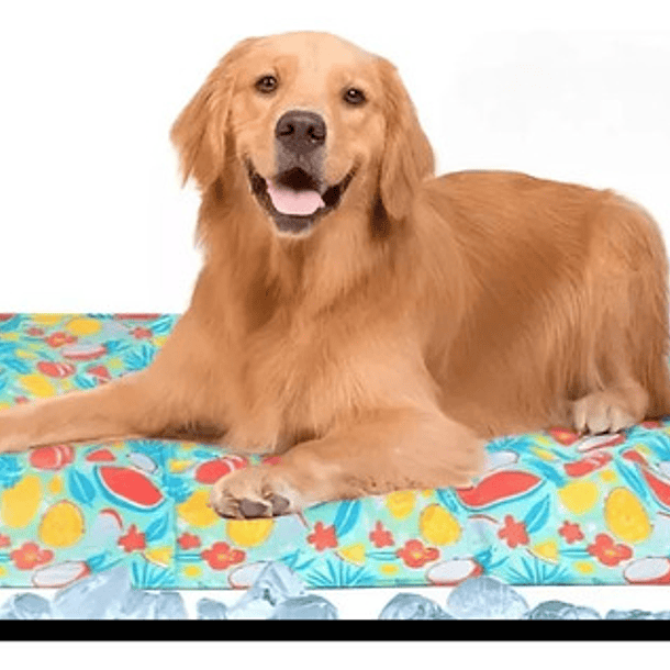 Manta Gel Refrescante Para Perros Talla Xxl 70x110cm 4