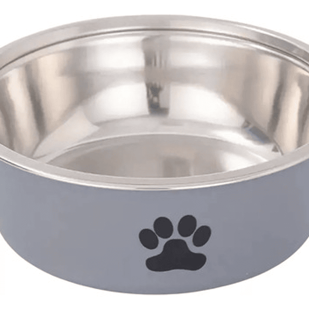 Plato Acero Inoxidable Colores 14cm Hipoalergénico Mascot 3