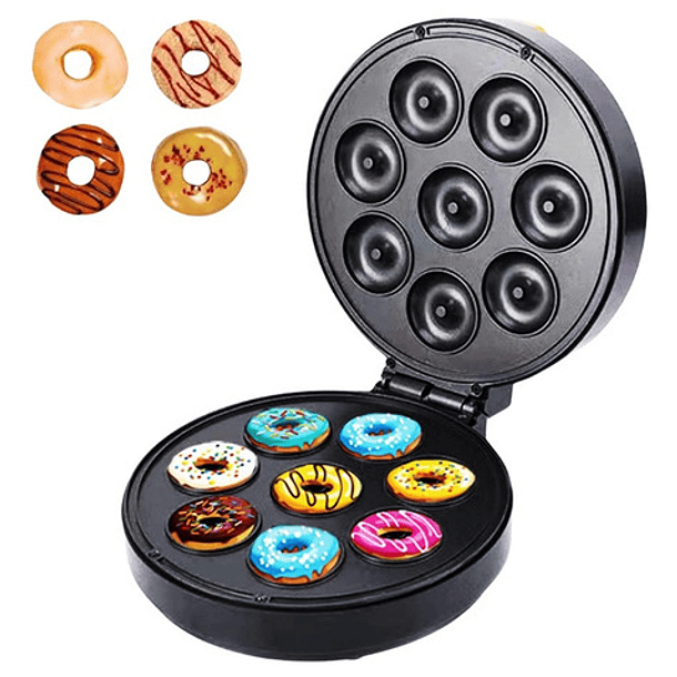 Maquina De Donuts Raf Donut Maker Premium Color Negro 1