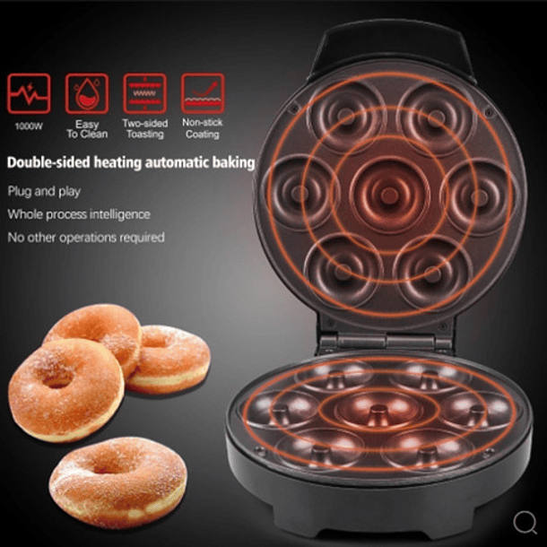 Maquina De Donuts Raf Donut Maker Premium Color Negro 5