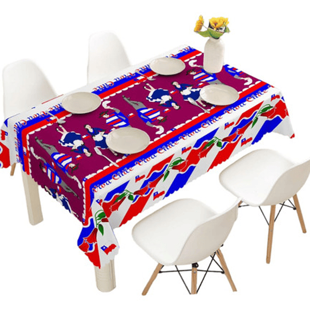Mantel Anti-manchas Para Fiestas Patrias 150x200cm 13